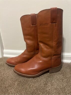 Tony Lama Chestnut Brown Insulated Boots